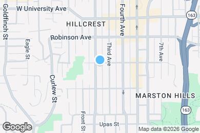 Map image of the property - First and Pennsylvania Apartments