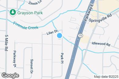 Map image of the property - 1004 Park Pl
