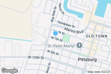 Map image of the property - 332 W 7th St