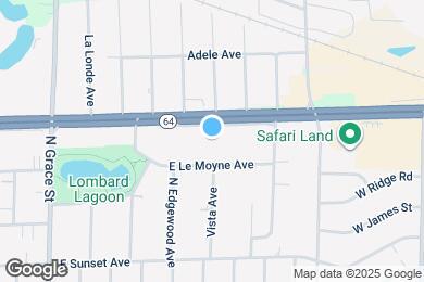 Map image of the property - 929 W North Ave