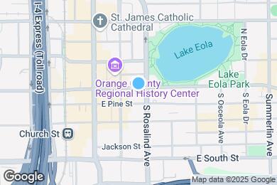 Map image of the property - Mondrian Lake Eola