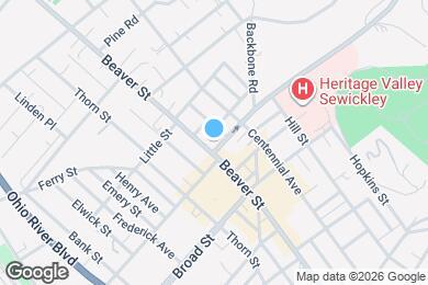 Map image of the property - 341 Beaver St