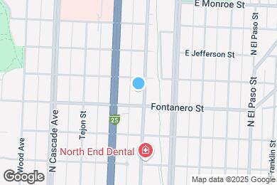 Map image of the property - 1916 N Weber St