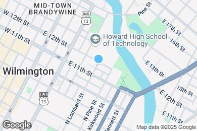 Map image of the property - 1122 N Lombard St