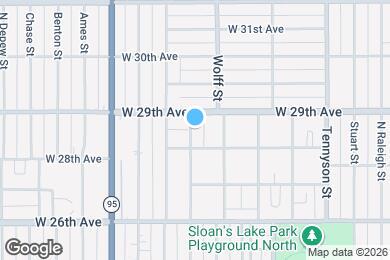 Map image of the property - 2836 Xavier St