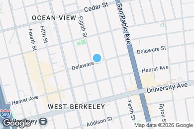 Map image of the property - 932 Delaware St