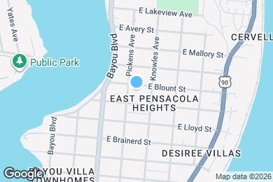 Map image of the property - 3003 E Blount St