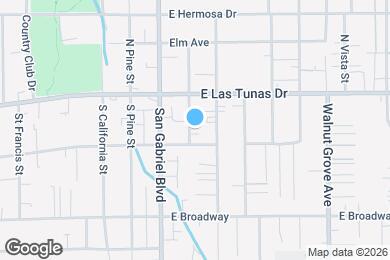 Map image of the property - 5616 N Gladys Ave