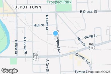 Map image of the property - 209 N Prospect Rd