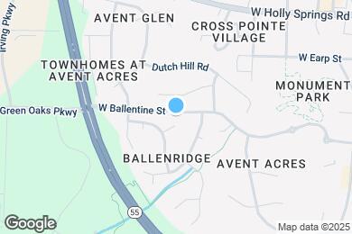 Map image of the property - 112 Tiverton Woods Dr