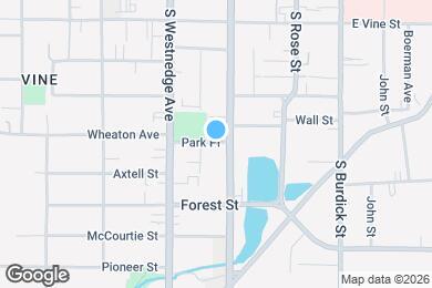 Map image of the property - 409 Park Pl