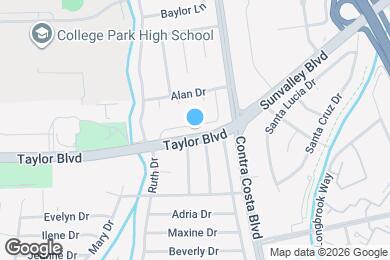 Map image of the property - 131 Diablo Ct