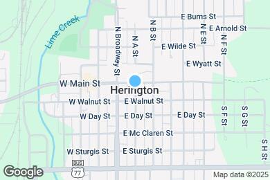 Map image of the property - 709 McClaren St