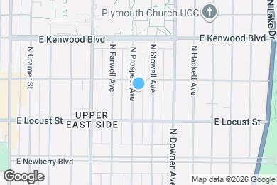 Map image of the property - 2958 N Prospect Ave