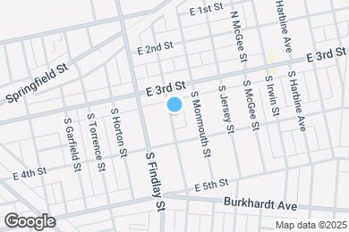 Map image of the property - 34 S Philadelphia St