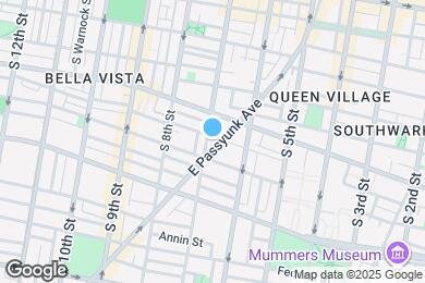 Map image of the property - 928 E Passyunk Ave