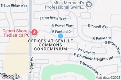 Map image of the property - 3402 E Vernon St