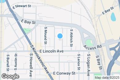 Map image of the property - 2225 S Woodward St