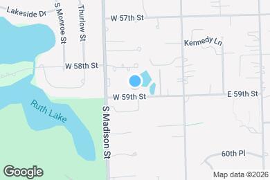 Map image of the property - The Hinsdale