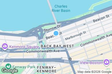 Map image of the property - 505 Beacon St