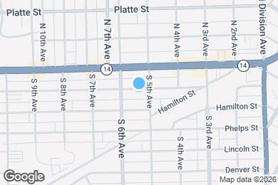 Map image of the property - 507 Douglas St