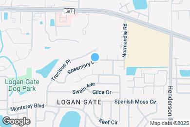 Map image of the property - 6802 Rosemary Dr