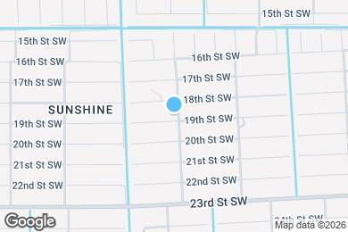 Map image of the property - 3600-3619 19th St SW