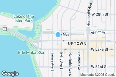Map image of the property - 1610 Lagoon Ave