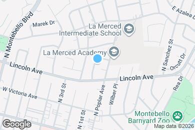 Map image of the property - 724 N 1st St