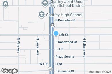 Map image of the property - 116 E 4th St