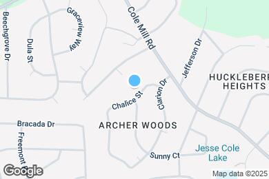 Map image of the property - 901 Chalice St