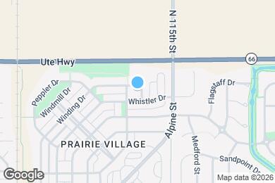 Map image of the property - 2493 Winding Dr