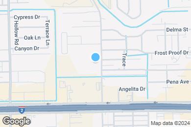 Map image of the property - Midtown Weslaco Apartments