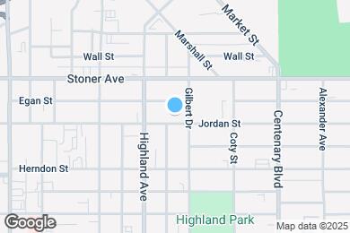 Map image of the property - 416 Jordan St