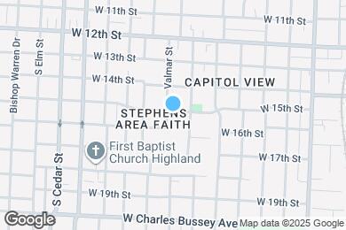 Map image of the property - 1501 Valmar St