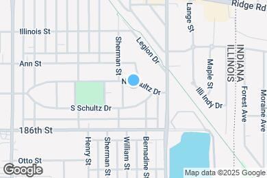 Map image of the property - 3445 N Schultz Dr