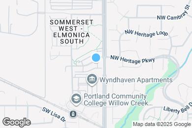Map image of the property - 10829 NE Red Wing Way