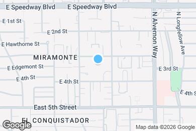Map image of the property - Miramonte on 3rd