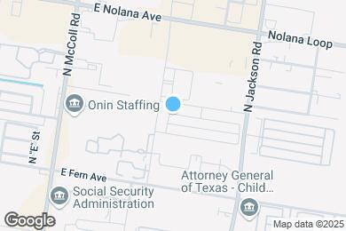 Map image of the property - 1300 E Iris Ave