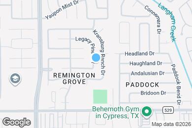 Map image of the property - 7314 Legacy Pines Dr