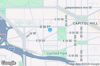 Map image of the property - 134 N Carolina Ave SE