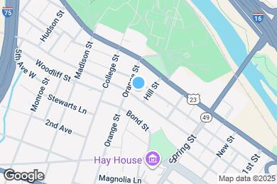 Map image of the property - 1071 Walnut St