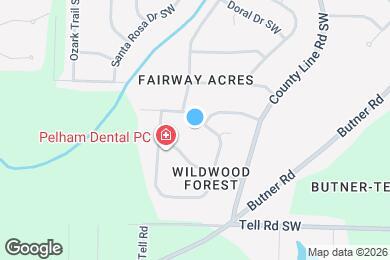 Map image of the property - 4616 Greenleaf Cir SW