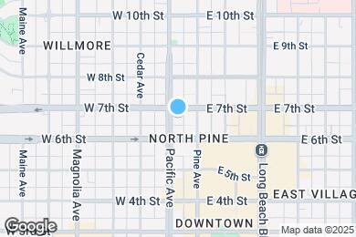 Map image of the property - 636 Pacific Ave