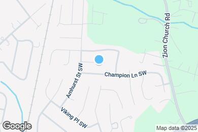 Map image of the property - 3030 Talledaga Ln SW