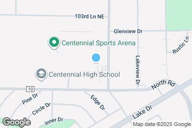 Map image of the property - 10172 Stutz Ct NE