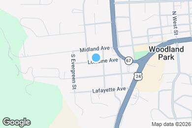 Map image of the property - 919 W Lorraine Ave