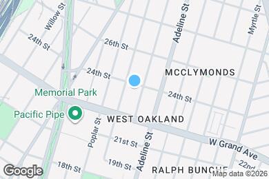 Map image of the property - 2323 Magnolia St