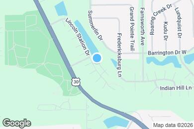 Map image of the property - 617 Lincoln Station Dr