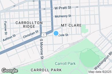 Map image of the property - 1735 Cole St